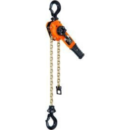 CM CM Series 653 Ratchet Lever Hoist, 1-1/2T Capacity, 10' Lift 5316A